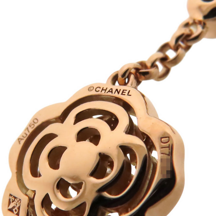 CHANEL 
カメリア アシンメトリー トランスフォーマブル ピアス