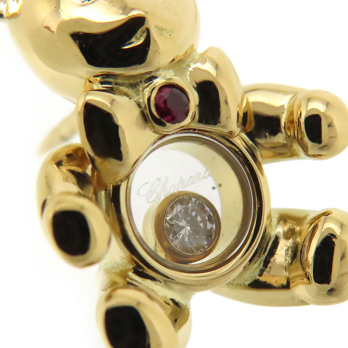 Chopard  
快樂鑽石熊別針胸針