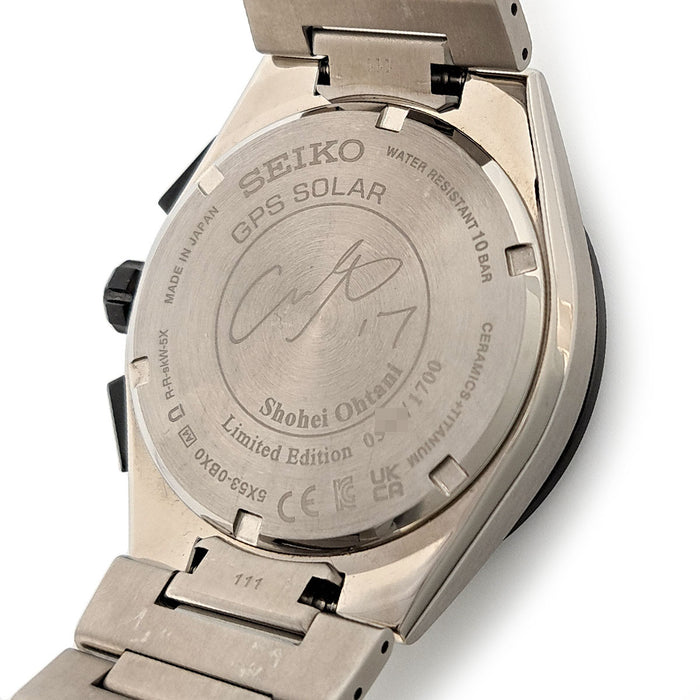 SEIKO  
Astron 大谷翔平 2022 限定款  
附盒及保證卡