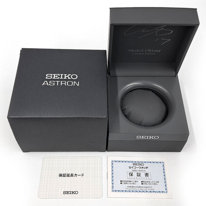 SEIKO  
Astron 大谷翔平 2022 限定款  
附盒及保證卡