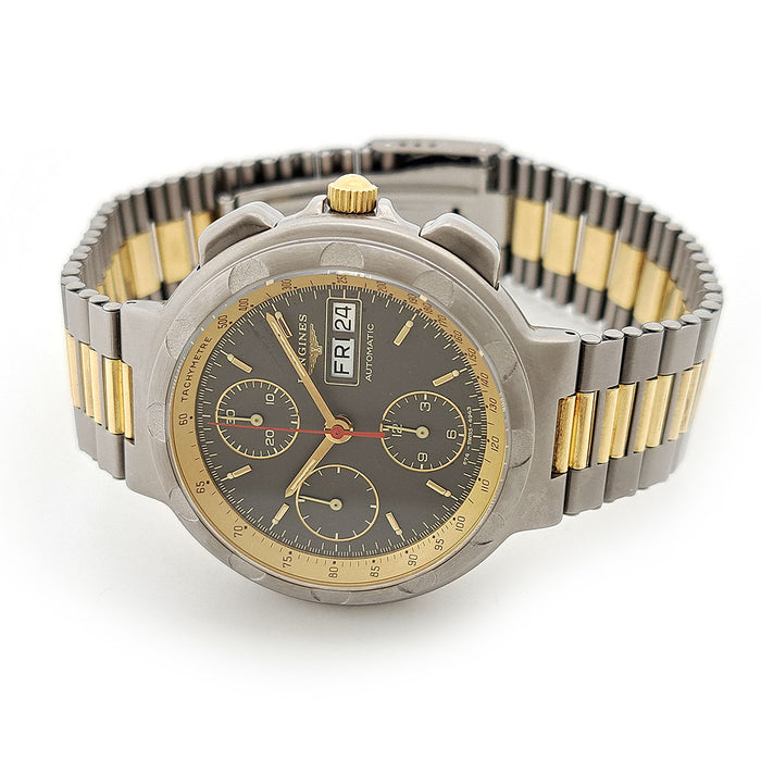 LONGINES 
Conquest Chronograph Overhauled