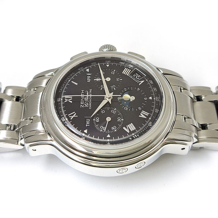 ZENITH 
クロノマスター T トリプルカレンダー 
箱ギャラ付