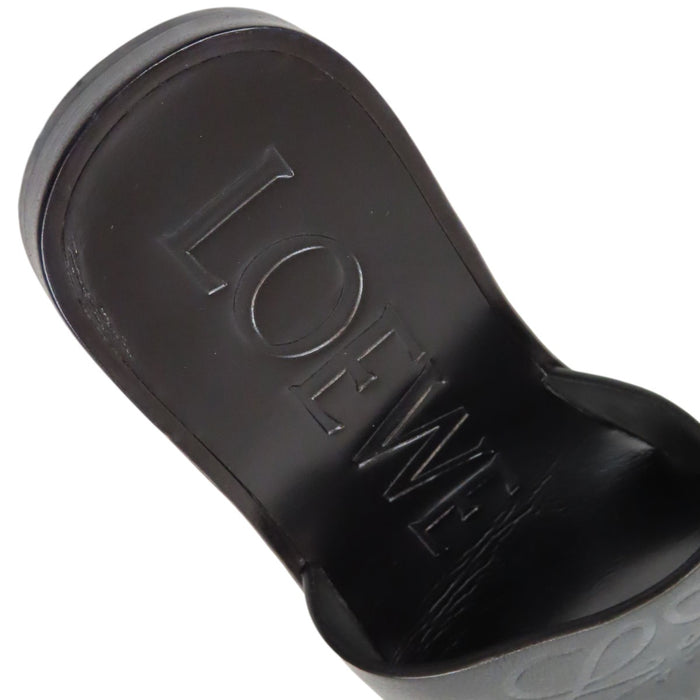 LOEWE  
標誌皮革  
字母組合滑動涼鞋