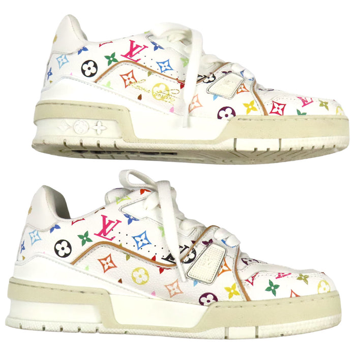 LOUIS VUITTON 
村上隆 Takashi Murakami コラボ モノグラム マルチカラー 
LV × TM LV トレイナー スニーカー