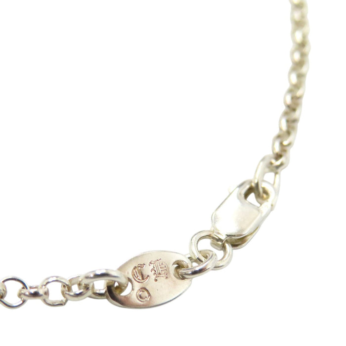CHROME HEARTS  
CH ROLL CHAIN 銀色 18英吋  
滾輪鏈項鍊 18英吋