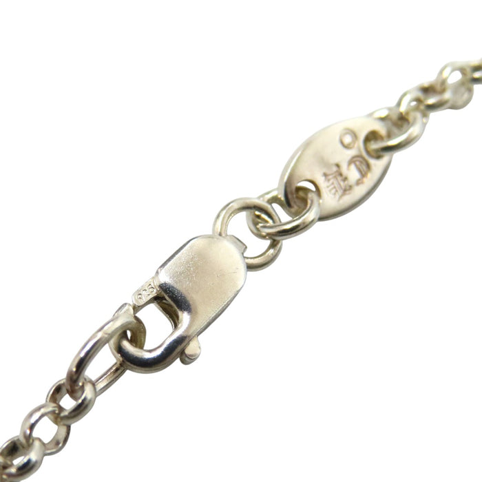 CHROME HEARTS  
CH ROLL CHAIN 銀色 18英吋  
滾輪鏈項鍊 18英吋