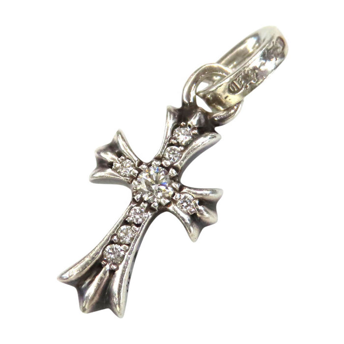 CHROME HEARTS  
CRS BBYFAT P DMND PAVE 銀飾 2004年刻印  
寶寶胖鑽石吊飾