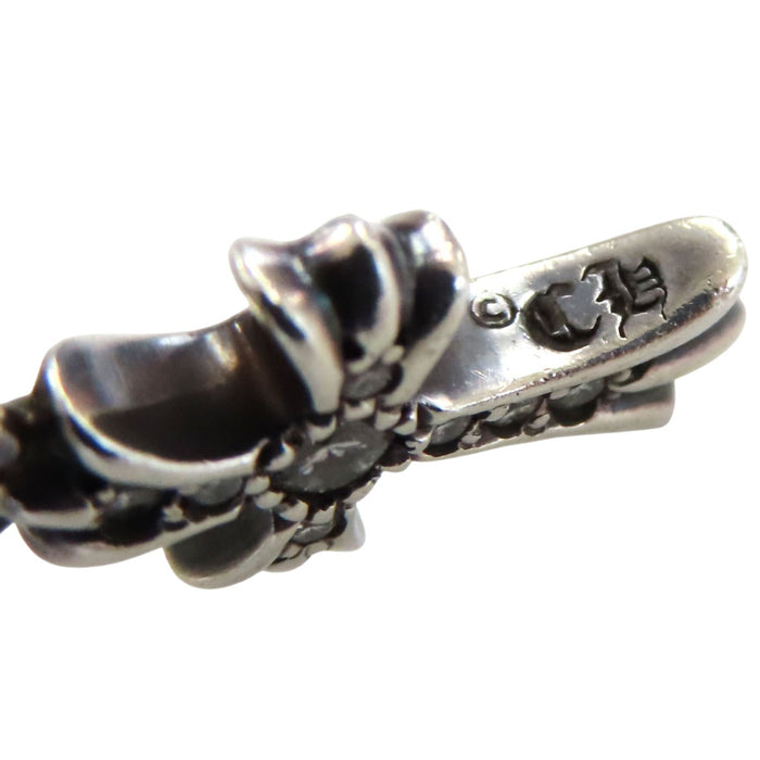 CHROME HEARTS  
CRS BBYFAT P DMND PAVE 銀飾 2004年刻印  
寶寶胖鑽石吊飾