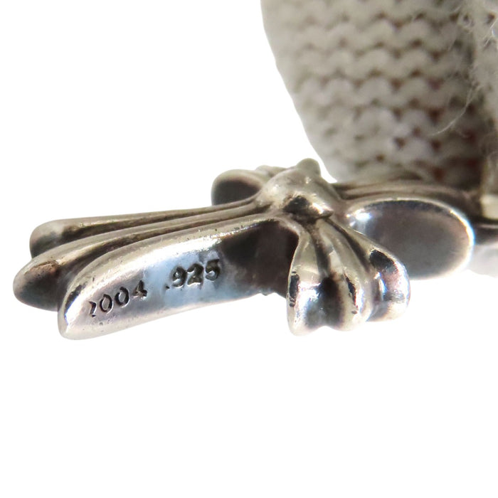 CHROME HEARTS  
CRS BBYFAT P DMND PAVE 銀飾 2004年刻印  
寶寶胖鑽石吊飾