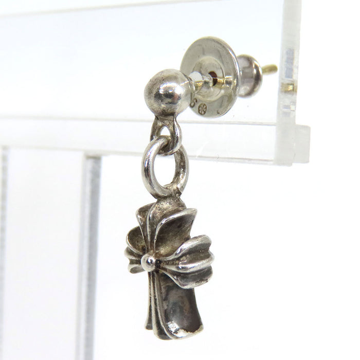 CHROME HEARTS  
RP STCK CH CRS 銀色  
堆疊 CH 十字架 垂墜耳環