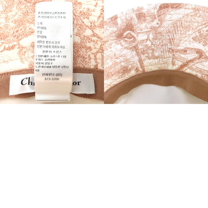 Dior 
CD コットン 
トワルドゥジュイ バケットハット