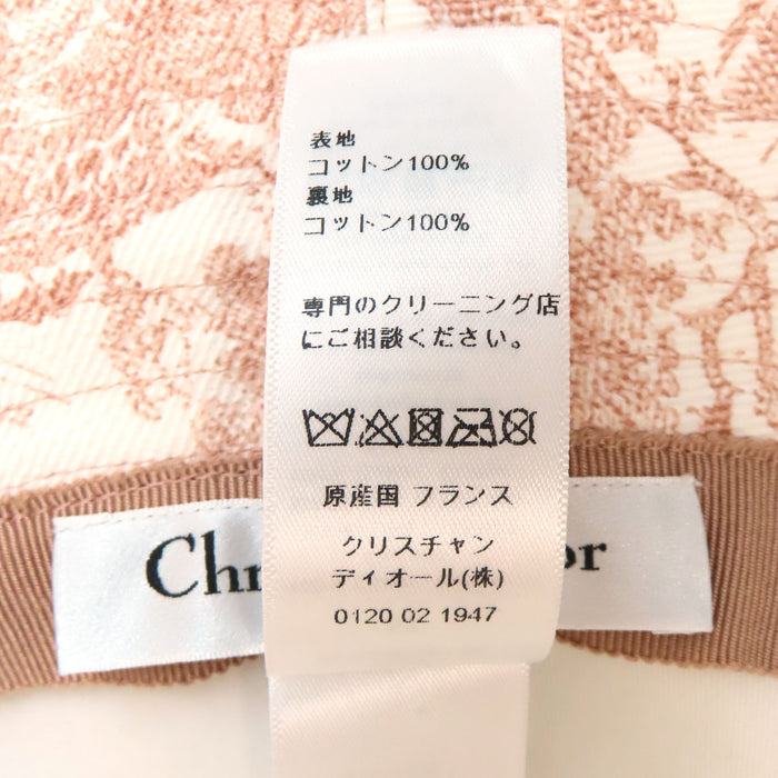 Dior 
CD コットン 
トワルドゥジュイ バケットハット