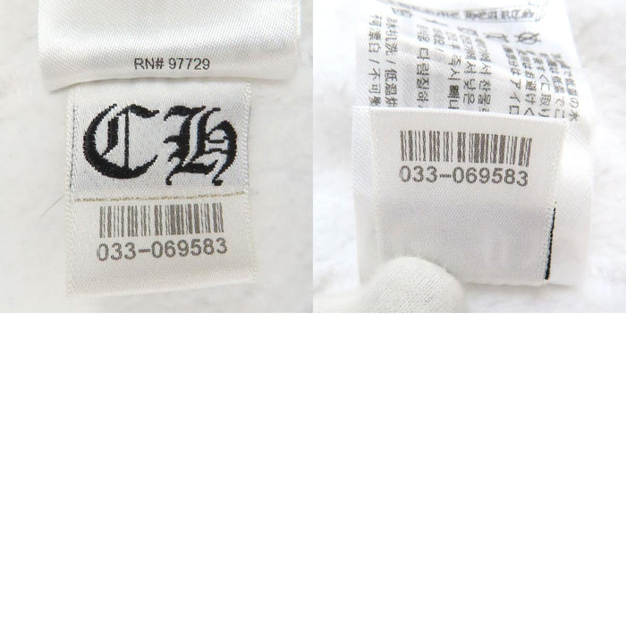 CHROME HEARTS  
CH Horseshoe Rolling Stones Side Logo Fleece-Lined Cotton  
Lip and Tongue Print Hoodie