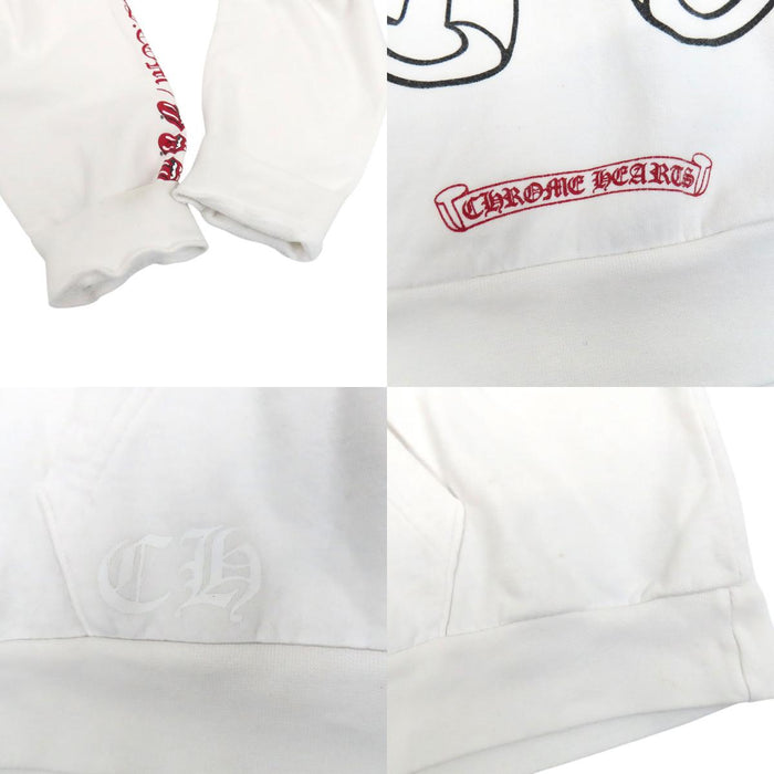 CHROME HEARTS 
CH FERRATURA LOGO LATERALE ROLLING STONES FELPA INTERNA IN COTONE 
STAMPA LIP AND TONGUE FELPA CON CAPPUCCIO