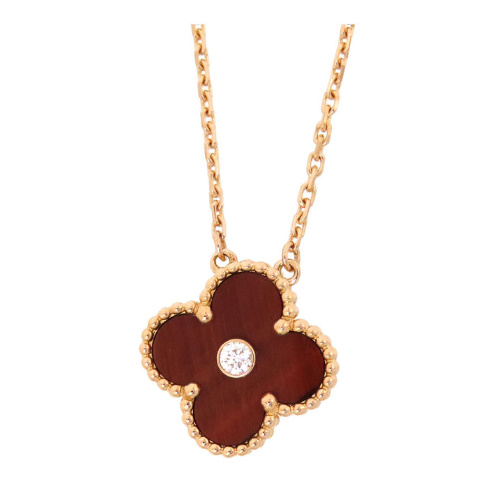 Van Cleef & Arpels 2017年假日限定复古Alhambra项链