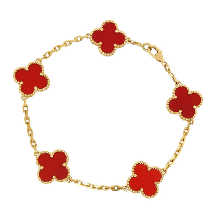 Van Cleef & Arpels 
ヴィンテージ アルハンブラ ブレスレット 5P