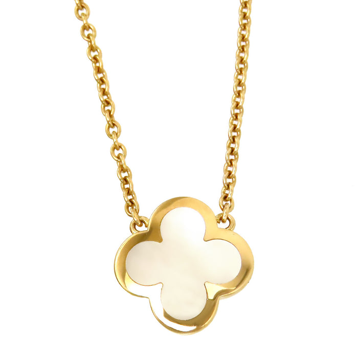 Van Cleef & Arpels 
純粹四葉草項鍊