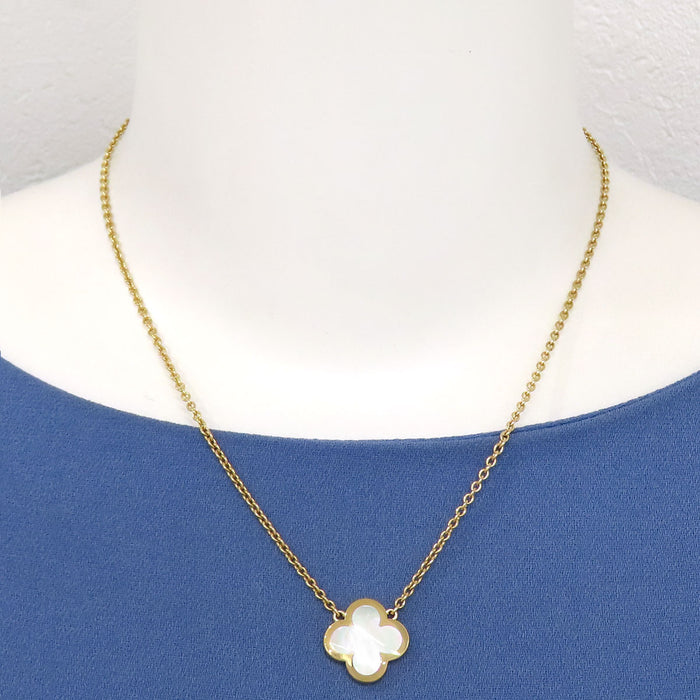 Van Cleef & Arpels 
純粹四葉草項鍊
