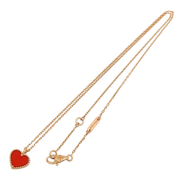Van Cleef & Arpels Sweet Alhambra Heart Necklace