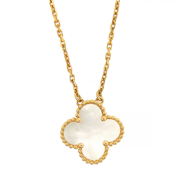 Van Cleef & Arpels  
復古阿爾罕布拉項鍊