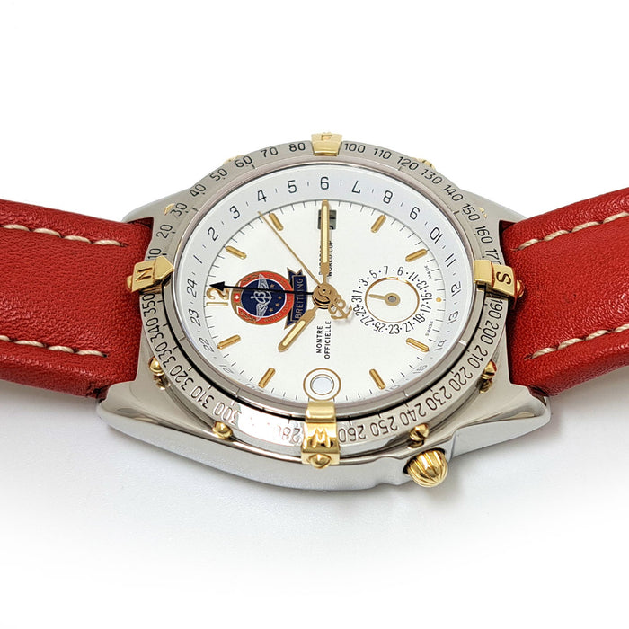 BREITLING 
ブライトリング デュオグラフ 
OH済 箱ギャラ付