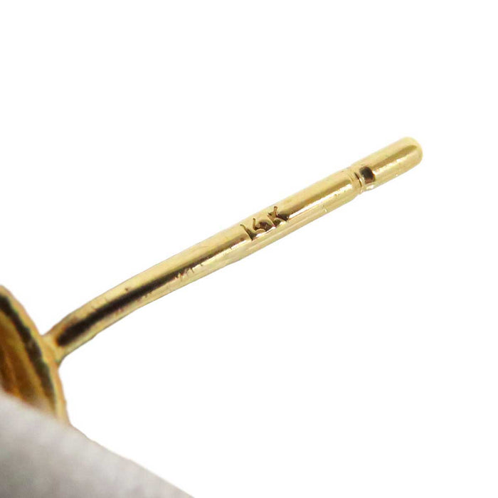 CHROME HEARTS 
CH クロス BBY F PPRCHN P D パヴェ 片耳用 イエローゴールド 2004年刻印 
ベイビーファット PAVE ダイヤ ピアス 22K