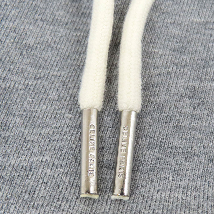 CELINE Sweatshirt Logo Embroidered Half Pants