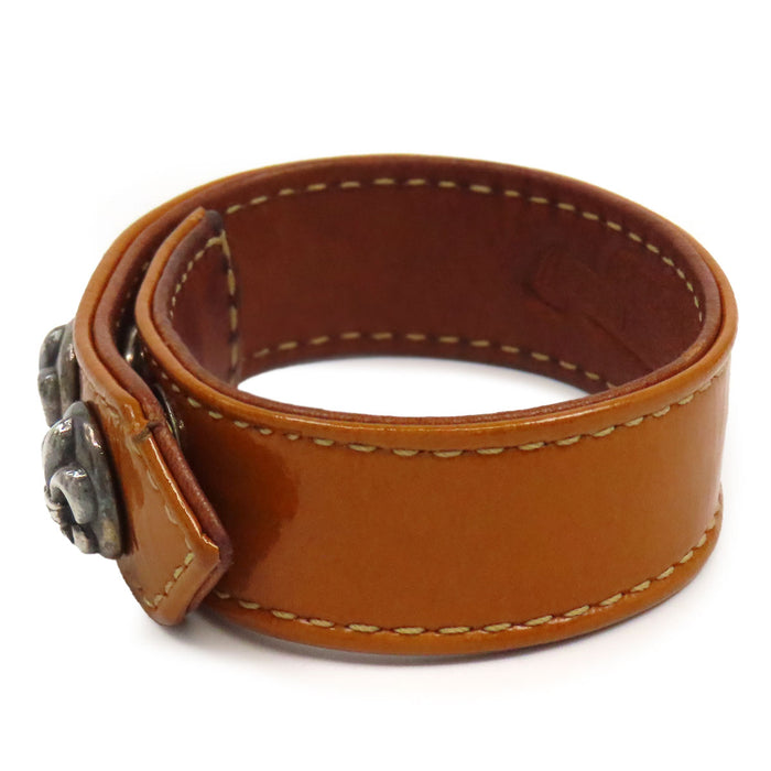 CHROME HEARTS 
CH 3BTN 2SNP 
BSフレア 3ボタン 2スナップ レザー ブレスレット