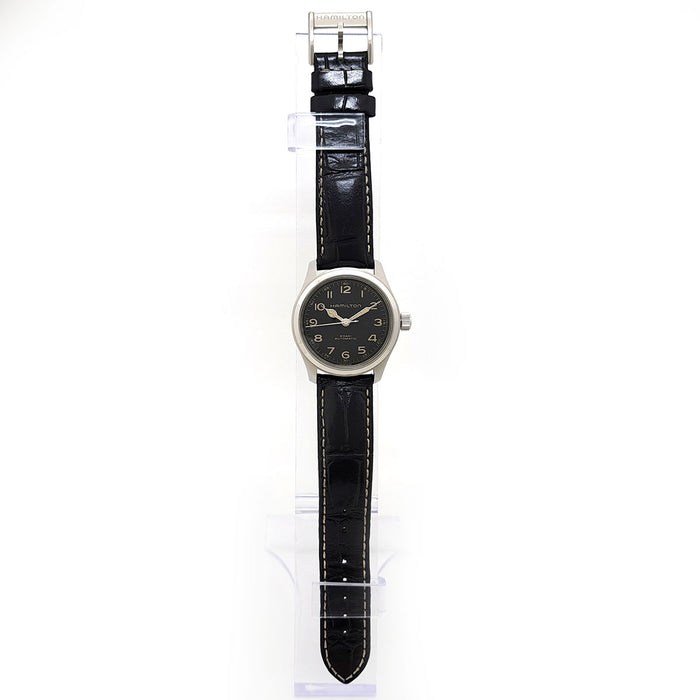HAMILTON  
Khaki Field Murph  
With Box and Warranty Card