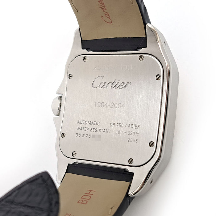 CARTIER 
サントス100 LM Overhauled 
箱付