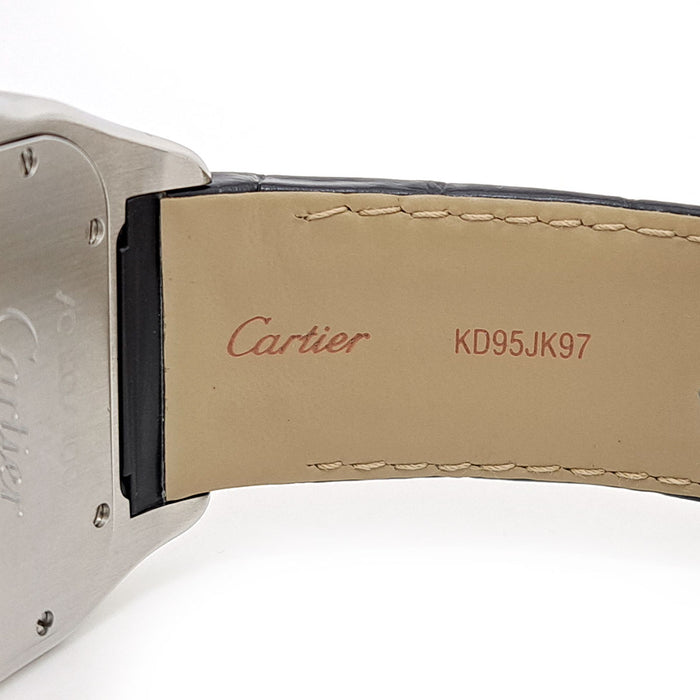 CARTIER 
サントス100 LM Overhauled 
箱付