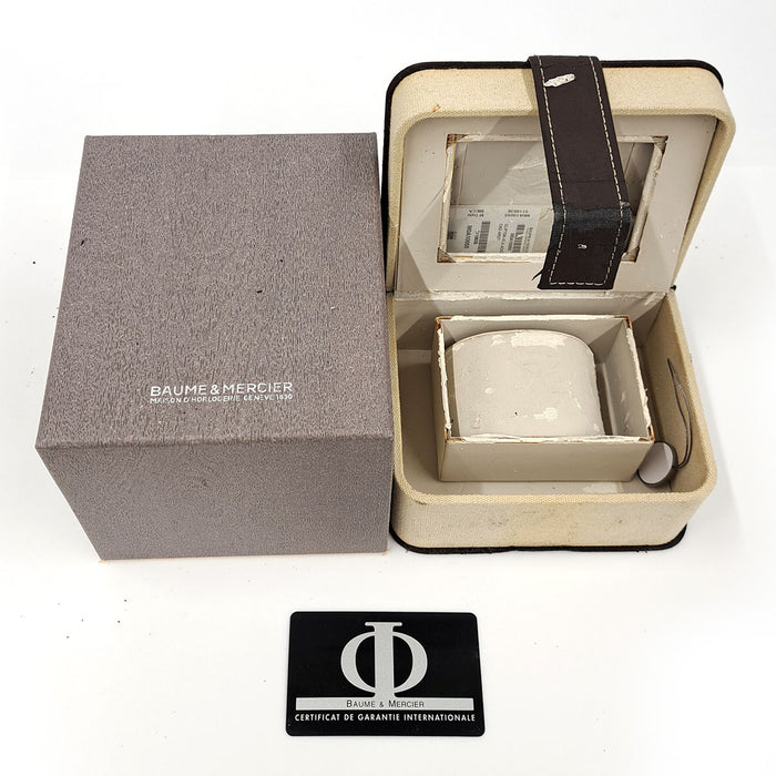 Baume & Mercier 
リビエラ クロノグラフ 
箱ギャラ付
