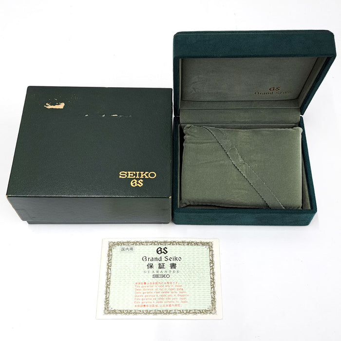 SEIKO  
Grand Seiko  
附盒及保證書