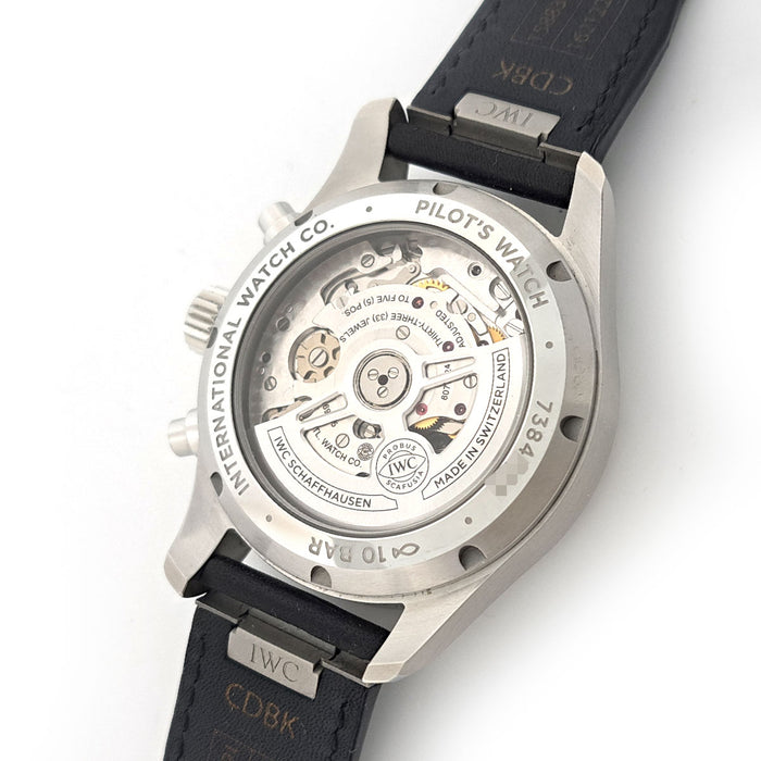 IWC  
飛行員計時碼錶  
附盒及保證書