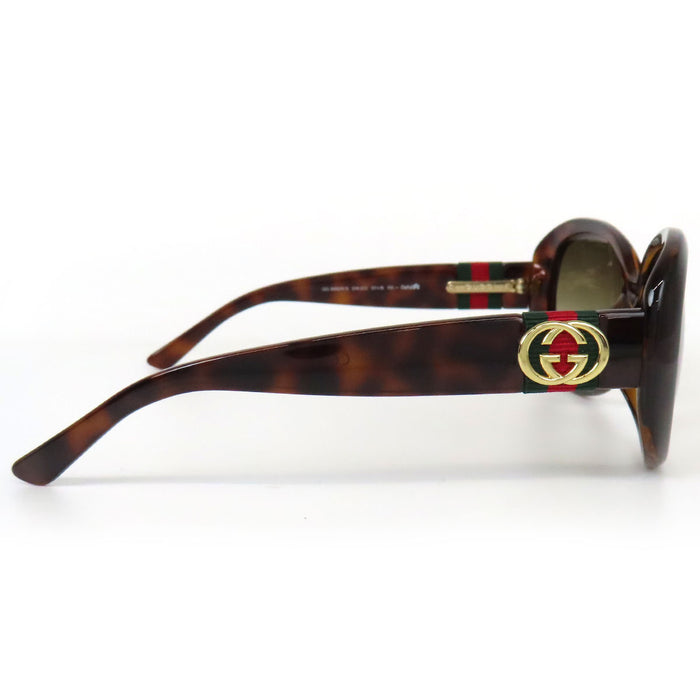 GUCCI  
GG 亞洲版 玳瑁紋 條紋 蝴蝶結  
交叉G 雙色條紋 太陽眼鏡