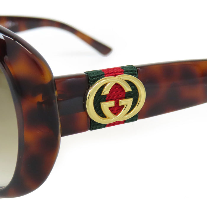 GUCCI  
GG 亞洲版 玳瑁紋 條紋 蝴蝶結  
交叉G 雙色條紋 太陽眼鏡
