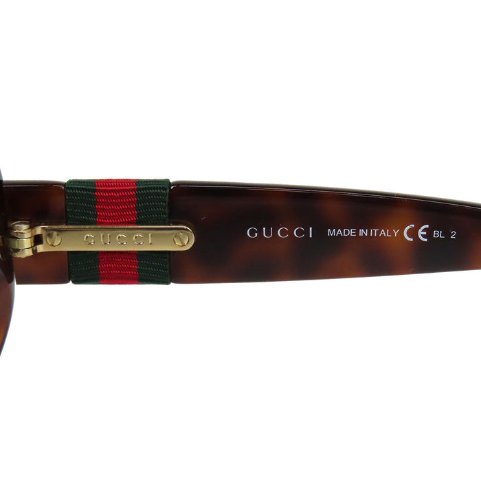 GUCCI  
GG 亞洲版 玳瑁紋 條紋 蝴蝶結  
交叉G 雙色條紋 太陽眼鏡