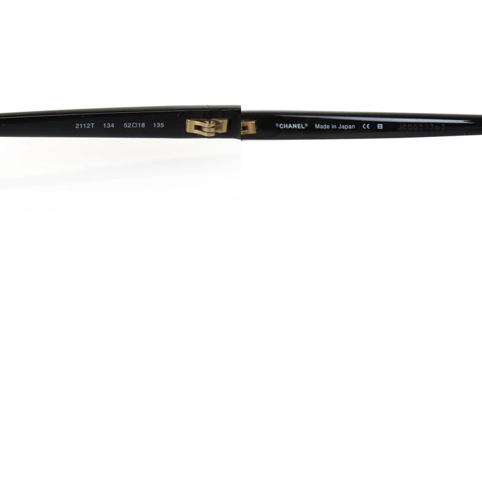 CHANEL  
COCO CC 標誌 彩色鏡片  
可可標誌 橢圓形眼鏡
