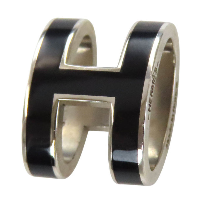 HERMES 
H Ash PopH métal couleur argent 
Pendentif Pop Ash