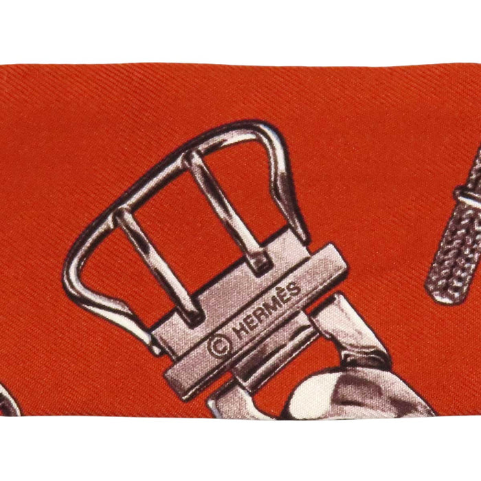 HERMES 
シルク シェーヌダンクル 
ツイリー CHAINES ET GOURMETTES