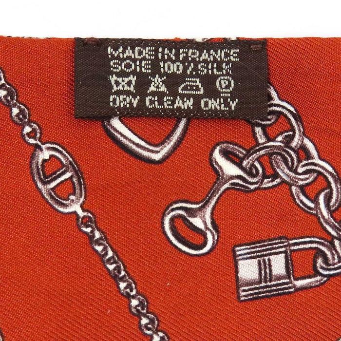 HERMES 
シルク シェーヌダンクル 
ツイリー CHAINES ET GOURMETTES
