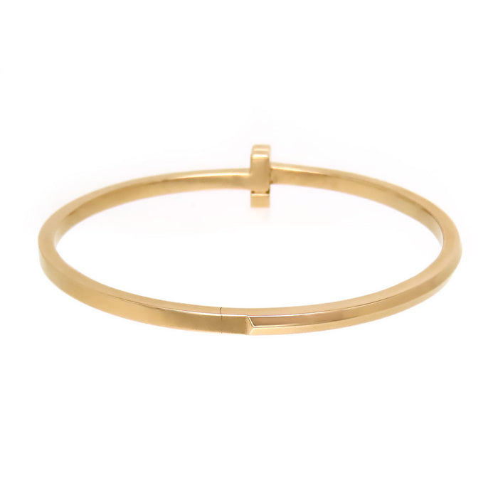 TIFFANY&Co. 
Bracciale a cerniera T-One stretto