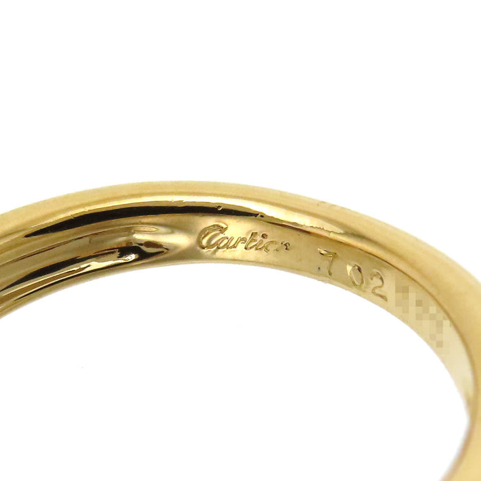 CARTIER 
Anello con zaffiro e diamanti