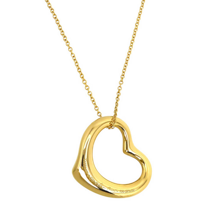 TIFFANY&Co. 
Collana a cuore aperto con diamante