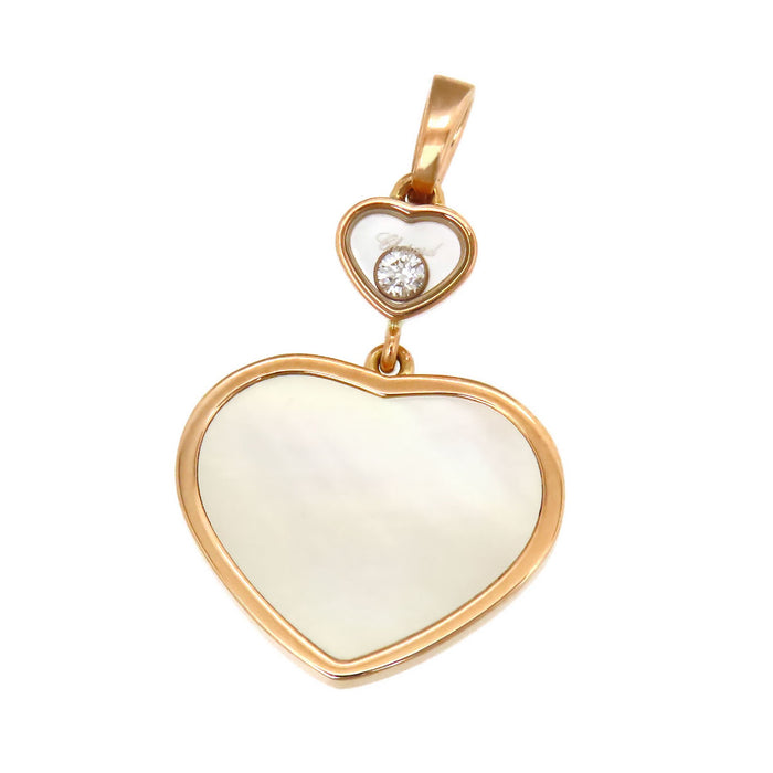 Chopard Happy Diamonds Double Heart Pendant Top