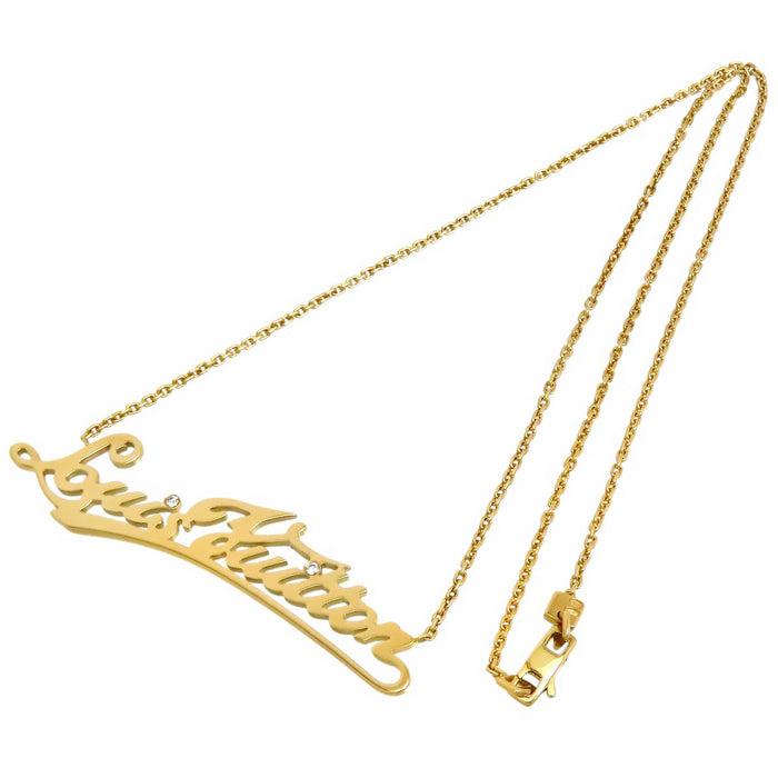 LOUIS VUITTON Collana Colier ID con piastra logo