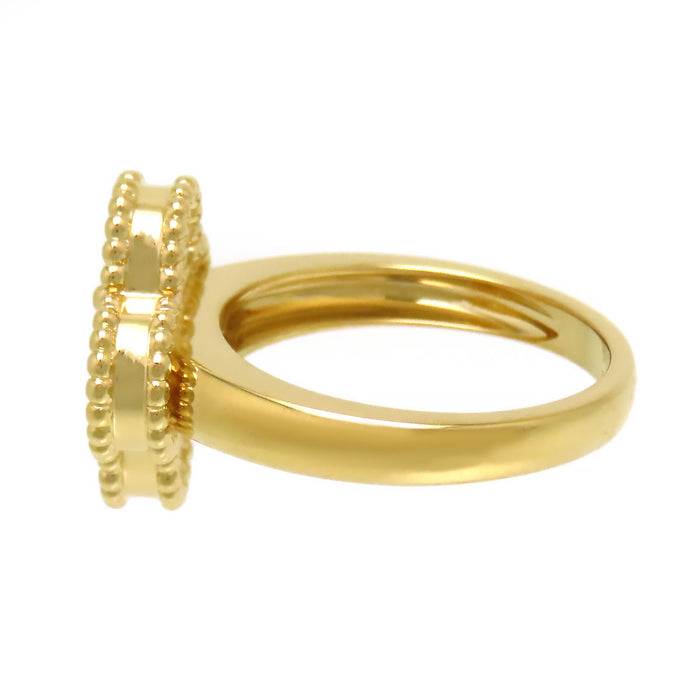 Van Cleef & Arpels 
Anello Vintage Alhambra Guilloché