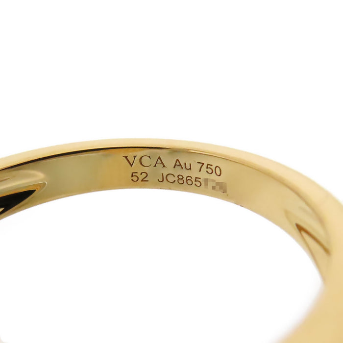 Van Cleef & Arpels 
Anello Vintage Alhambra Guilloché