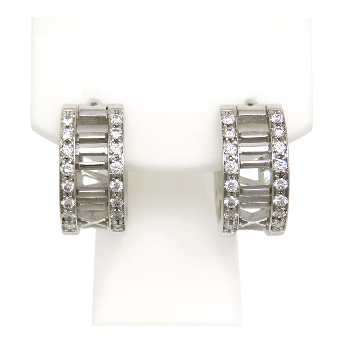 TIFFANY&Co. 
Boucles d'oreilles Open Atlas en diamant
