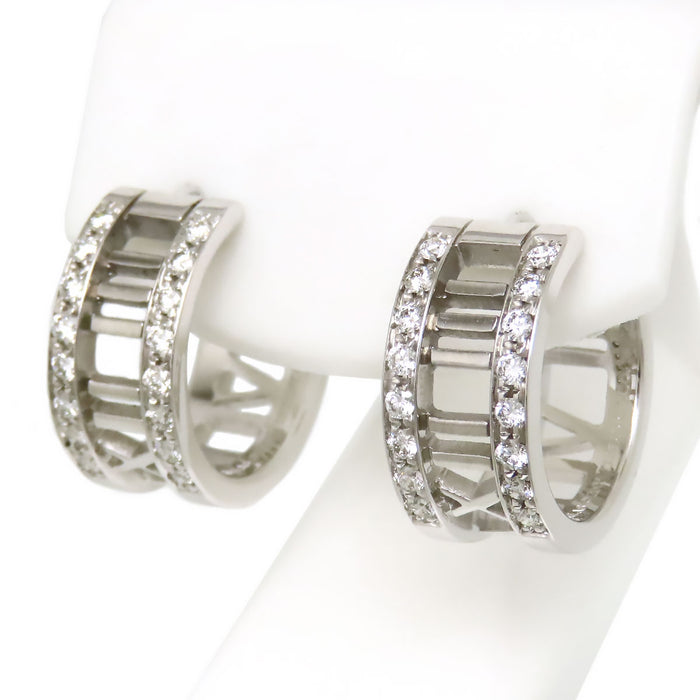 TIFFANY&Co. 
Boucles d'oreilles Open Atlas en diamant